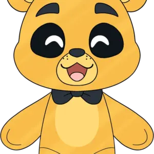 Golden Freddy Chibi Plush (9in)