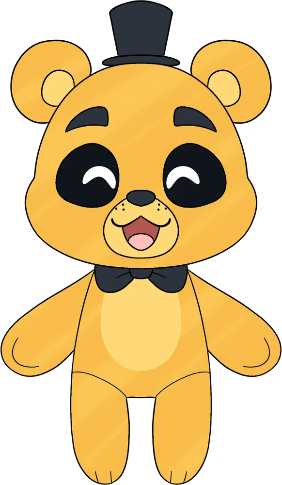 Golden Freddy Chibi Plush (9in)