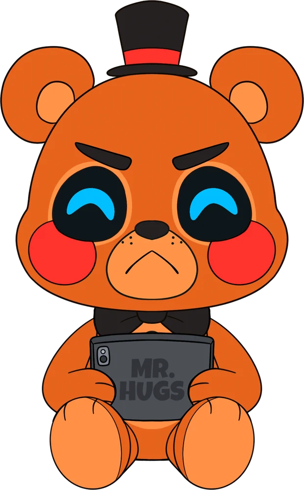Rage Quit Toy Freddy Plush (9in)