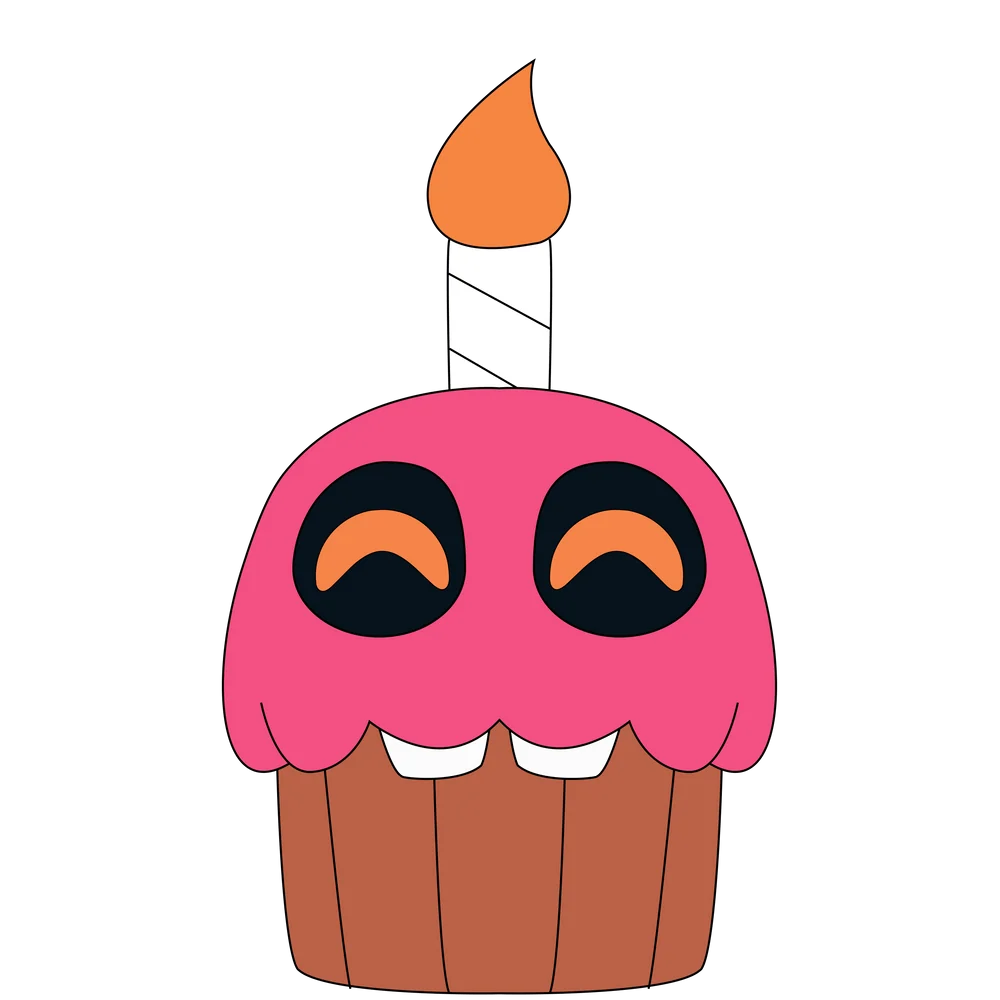 Cupcake Shoulder Rider (6IN)