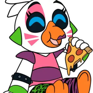 Glamrock Chica Pin