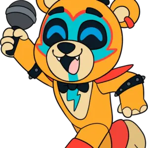 Glamrock Freddy Pin