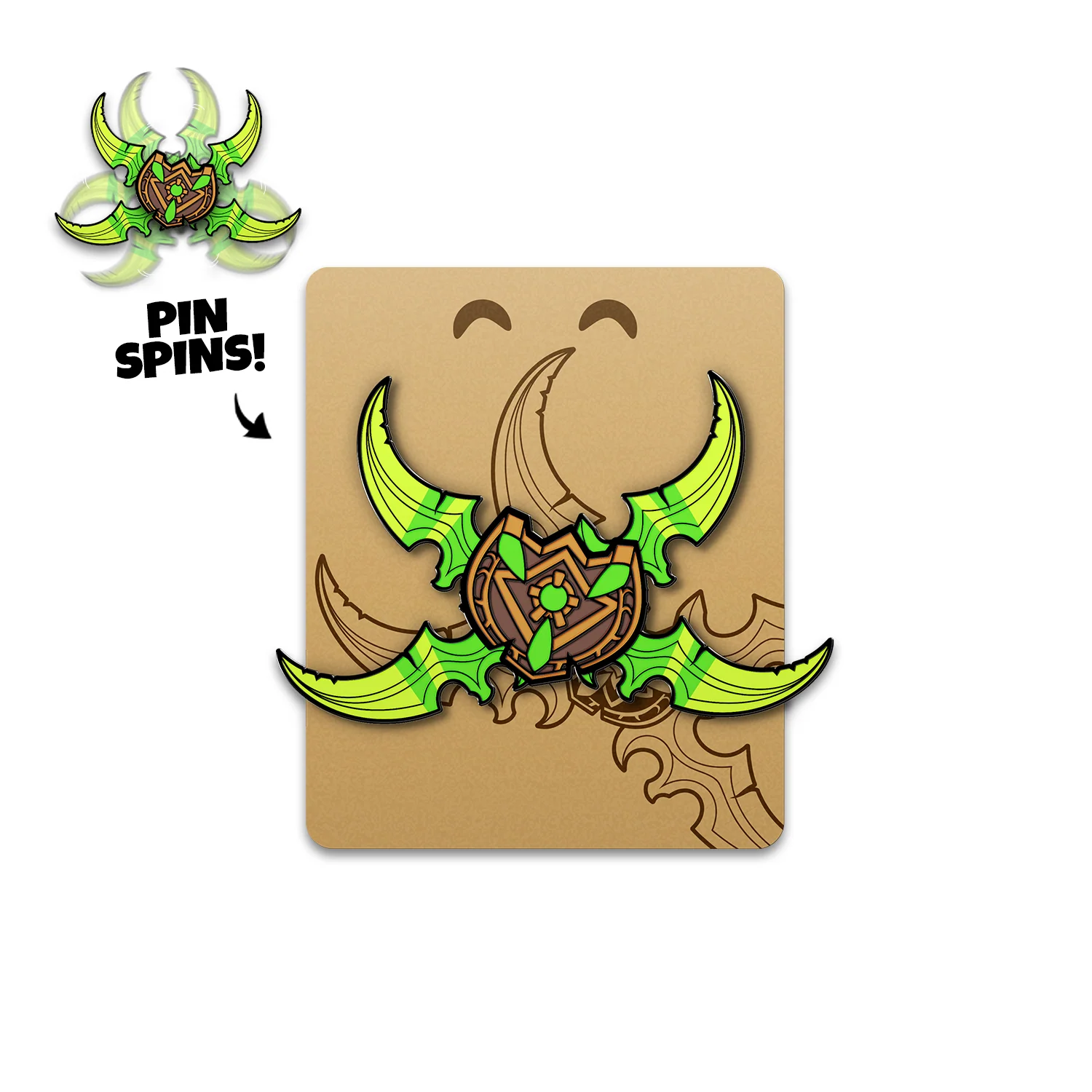 Illidian Stormrage's Warglaives Pin - Image 4