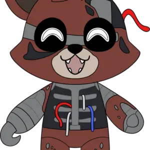 Ignited Foxy Plush (9in)