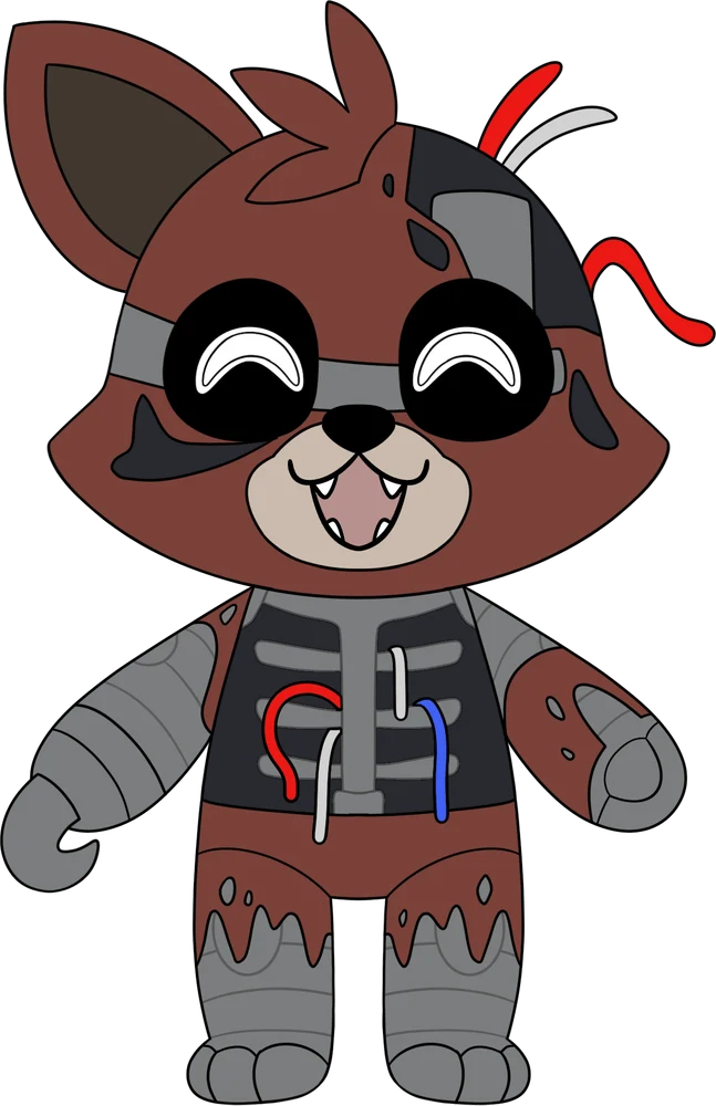 Ignited Foxy Plush (9in)