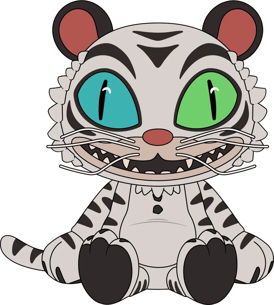 White Tiger Plush (9in)